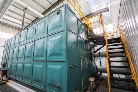 SZS20吨冷凝式燃气蒸汽锅炉项目