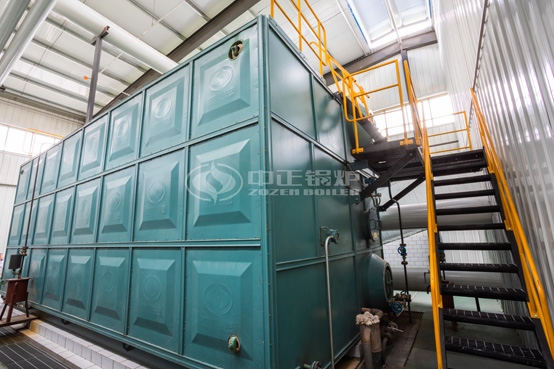 20吨SZS系列冷凝式燃气蒸汽锅炉项目